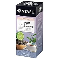 Stash Tea Decaf Earl Grey Black Tea, 6 Boxes of 30 Tea Bags Each (180 Tea Bags Total)