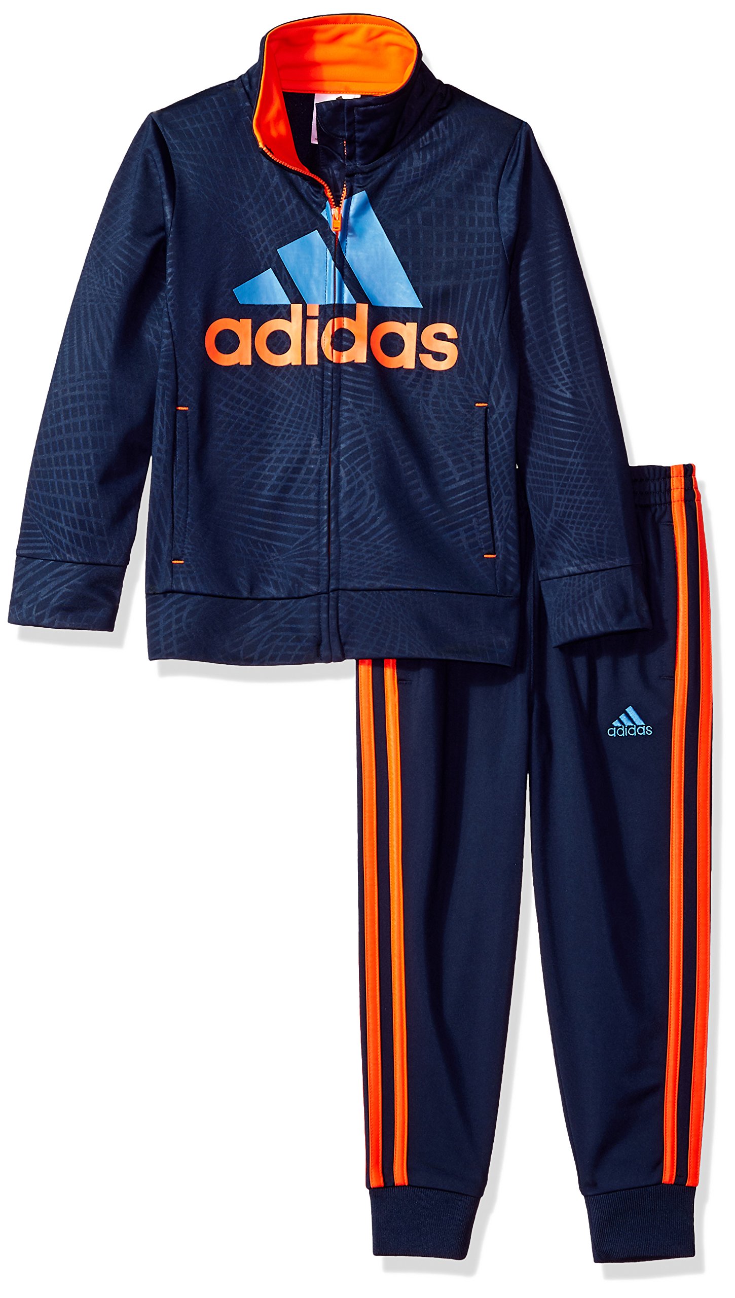 adidas Boys' Tricot Jacket and Pant Set