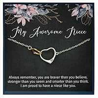 Niece Gift from Aunt, Gift for Niece Necklace, Niece Jewelry, Niece Wedding Gift, to My Niece, Niece Birthday Gift Ideas