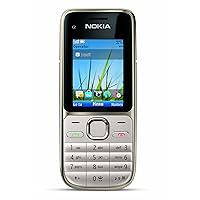 Nokia C2-01.5 Unlocked GSM Phone with 3.2 MP Camera and Music and Video Player--U.S. Version with Warranty (Warm Silver)