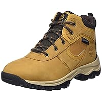 Timberland Unisex-Child Mt. Maddsen Waterproof Mid Leather Hiking Boot