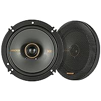 KICKER 51KSC6504 Coaxial Speaker System, 2-Way Design, One (1) Pair, 6.5