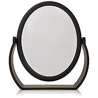 Danielle Midnight Matte Oval Vanity Mirror