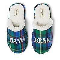 Dearfoams Women's Gifts for Mom Cute Cozy Mothers Day Mama Bear Slipper