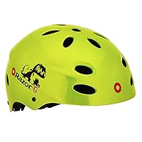 Razor V-17 Child Multi-Sport Helmet, Dino Gloss Green Small