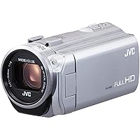 JVC Kenwood JVC Video Camera EVERIO Built-in Memory 16GB Silver GZ-E745-S [International Version, No Warranty]
