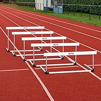 METIS Alloy Hurdles - Premium Adjustable Track & Field Equipment for Junior & Senior Athletes | Available in Packs of 1, 5, or 10