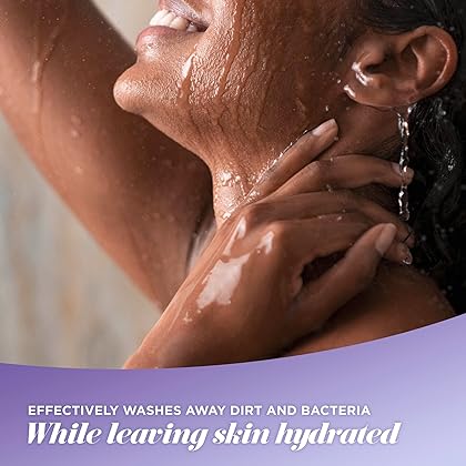 Caress Body Wash Jasmine & Lavender Oil For Soft, Fragrant Skin Body Soap to Rest & Unwind 20 fl oz, Pack of 4