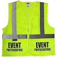 Photographer Safety Vest, Event Photographer High Visibility Vest
