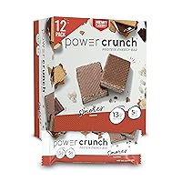 Protein Wafer Bars, High Protein Snacks with Delicious Taste, S'Mores, 1.4 Ounce (12 Count)