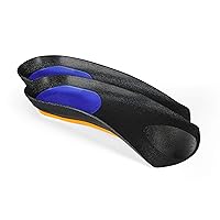 Customizable Orthotic Inserts Arch Support Shoe Insoles for Men & Women, Align The Body to Relieve Plantar Fasciitis, Foot, Hip, Knee & Back Pain | Superthotics by WalkFit
