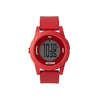 Nixon Men's A326-200 Alakazam! The Genie Red/Black Digital Plastic Watch