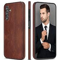 LOHASIC Leather Cases for Samsung Galaxy A15, PU Leather Business Elegant Luxury Phone Cover Soft Non-Slip Slim Full Body Cases Compatible with Galaxy A15(2023) 5G 6.5