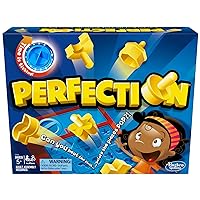 Perfection Game for Preschoolers and Kids Ages 5 and Up, Popping Shapes and Pieces, Preschool Board Games for 1 or More Players