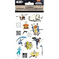 Avatar The Last Airbender Standard Stickers - 4 Sheet