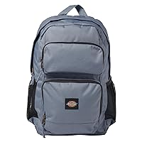Dickies Double Pocket Backpack, Steel Blue, AL