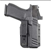 DeSantis Slim-Tuk Holster, Black, FITS: 43 43X, 43X MOS W/ RED DOT SIGHT, 43X MOS W/OUT RED DOT SIGHT