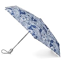 totes Womens and Mens Auto Open Close Compact Waterproof Lightweight Umbrella