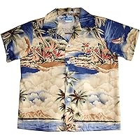 RJC Boys Hawaiian Dreamscape Shirt