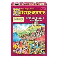 'Hans im Glück 48201 – Carcassonne Expansion 8 Burgen und Brücken