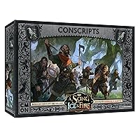 CMON A Song of Ice and Fire Tabletop Miniatures Game Conscripts Unit Box - Raise The Ranks of Your Army! Strategy Game for Adults, Ages 14+, 2+ Players, 45-60 Minute Playtime, Made