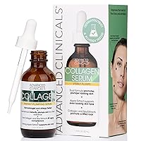 Collagen Serum For Face | Collagen Face Serum For Skin Tightening Helps Lift, Plump, & Firm Sagging Skin | Serums For Skin Care | Anti Wrinkle Boost, Fragrance Free, 1.75 Fl Oz Advanced Clinicals Collagen Serum For Face | Collagen Face Serum For Skin Tightening Helps Lift, Plump, & Firm Sagging Skin | Serums For Skin Care | Anti Wrinkle Boost, Fragrance Free, 1.75 Fl Oz