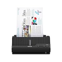 Workforce ES-C220 Compact Desktop Document Scanner with 2-Sided Scanning and Auto Document Feeder (ADF) for PC and Mac
