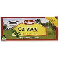 Cerasee Tea, 20 Tea Bags, Herbal Tea, All Natural, Caffeine Free Tea, 100% Cerasee Leaves