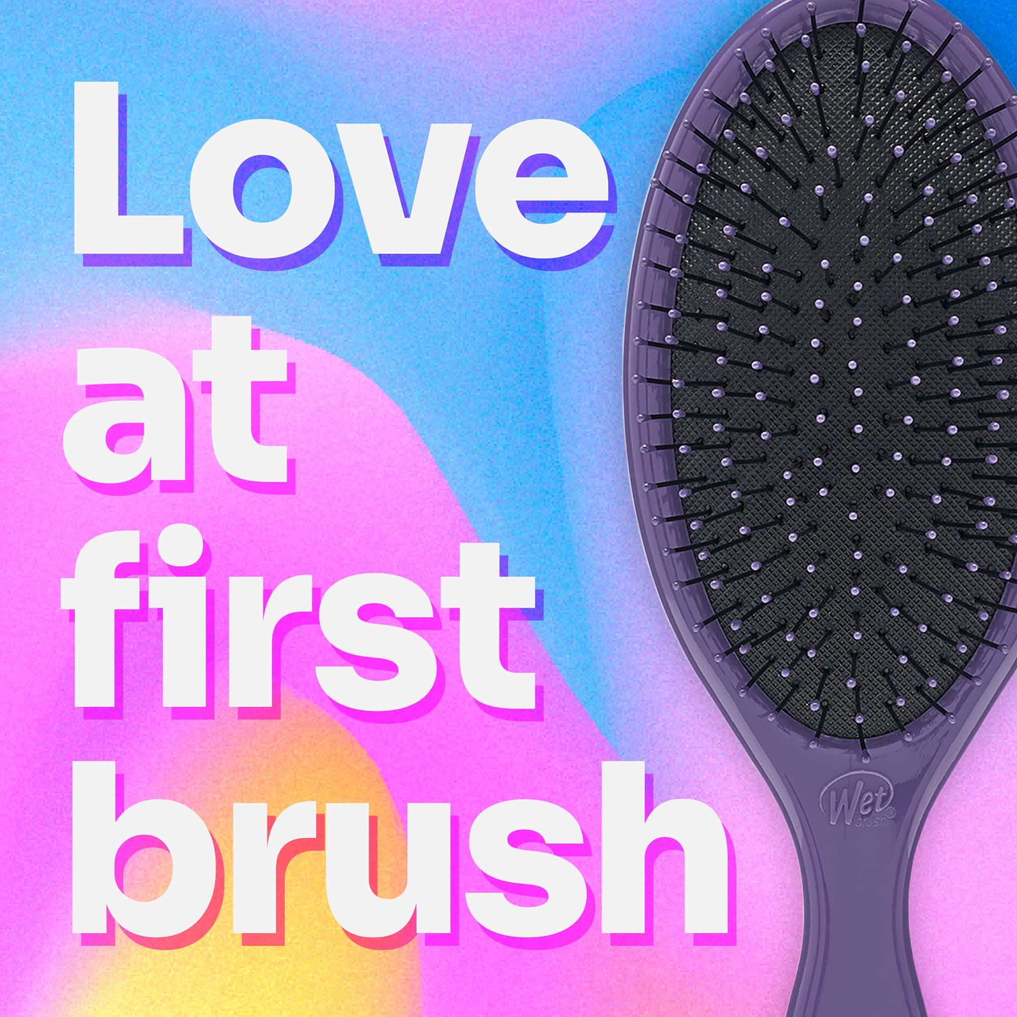 Wet Brush Original Detangler Hair Brush, Amazon Exclusive Purple - Ultra-Soft IntelliFlex Bristles - Detangling Hairbrush Glides Through Tangles For Wet, Dry & Damaged Hair - Women, & Men