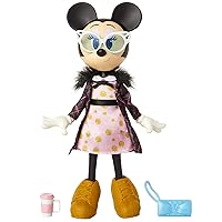 Disney Minnie Mouse Oh So Chic Sweet Latte Minnie Premium Fashion Doll
