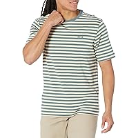 Men's Horizontal Stripe Short Sleeve T-Shirt