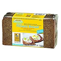 Mestemacher Bread Fitness Packages, 17.6 Ounce, Pack of 12