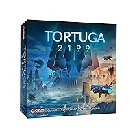 Tortuga 2199 Board Game, 60-90 mintues, 2-4 Players, Do You Have What it Takes to Become The King of The Pirates?, Multi