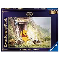 Ravensburger Disney Treasures from The Vault Winnie The Pooh 1000 Piece Jigsaw Puzzle for Adults – Every Piece is Unique, Softclick Technology Means Pieces Fit Together Perfectly - Amazon Exclusive
