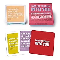 Knock Knock I Am So Totally Into You Inner-Truth Love Quote Cards Deck, 40 Affirmation Cards & Romantic Gifts, 4.25 x 4.25-inches