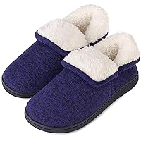 VONMAY Women's Slippers Boots Memory Foam Fuzzy Booties House Shoes Winter Warm Indoor Outdoor