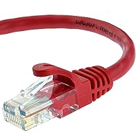 Mediabridge CAT6 Ethernet Patch Cable (15 ft) RJ45 Connectors with Gold Plated Contacts (10gbps)