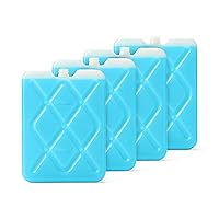 Coleman X-treme Chill Reusable Ice Packs, Slim Ice Packs for Coolers & Lunch Bags, Leak-Proof Ice Brick Freezer Pack for School, Work, Lunches, Trips & Injuries