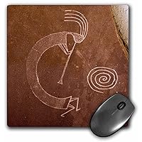 3dRose LLC 8 X 8 X 0.25 Inches Pictographs of the Pueblo Indians, Native American Angel Wynn Mouse Pad (mp_92520_1)
