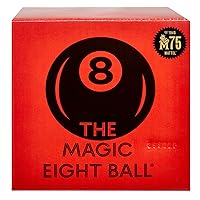 Mattel Games Magic 8 Ball Mattel 75th Anniversary Fortune-Telling Novelty Toy with Floating Answers, Great for Ages 6 Years & Older