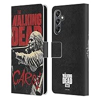 Head Case Designs Officially Licensed AMC The Walking Dead Carol Season 10 Character Portraits Leather Book Wallet Case Cover Compatible with Samsung Galaxy A25 5G