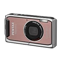 Pentax Optio W60 10 MP Waterproof Digital Camera with 5x Optical Zoom and 2.5 inch LCD (Pink)