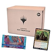 Magic The Gathering Commander Legends: Battle for Baldur’s Gate Commander Deck – Exit from Exile + Collector Booster Sample Pack | Minimal Packaging Version