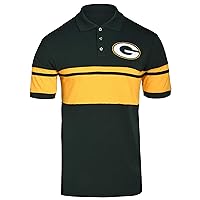 Men's NFL Team Logo Polo Short Sleeve Shirt