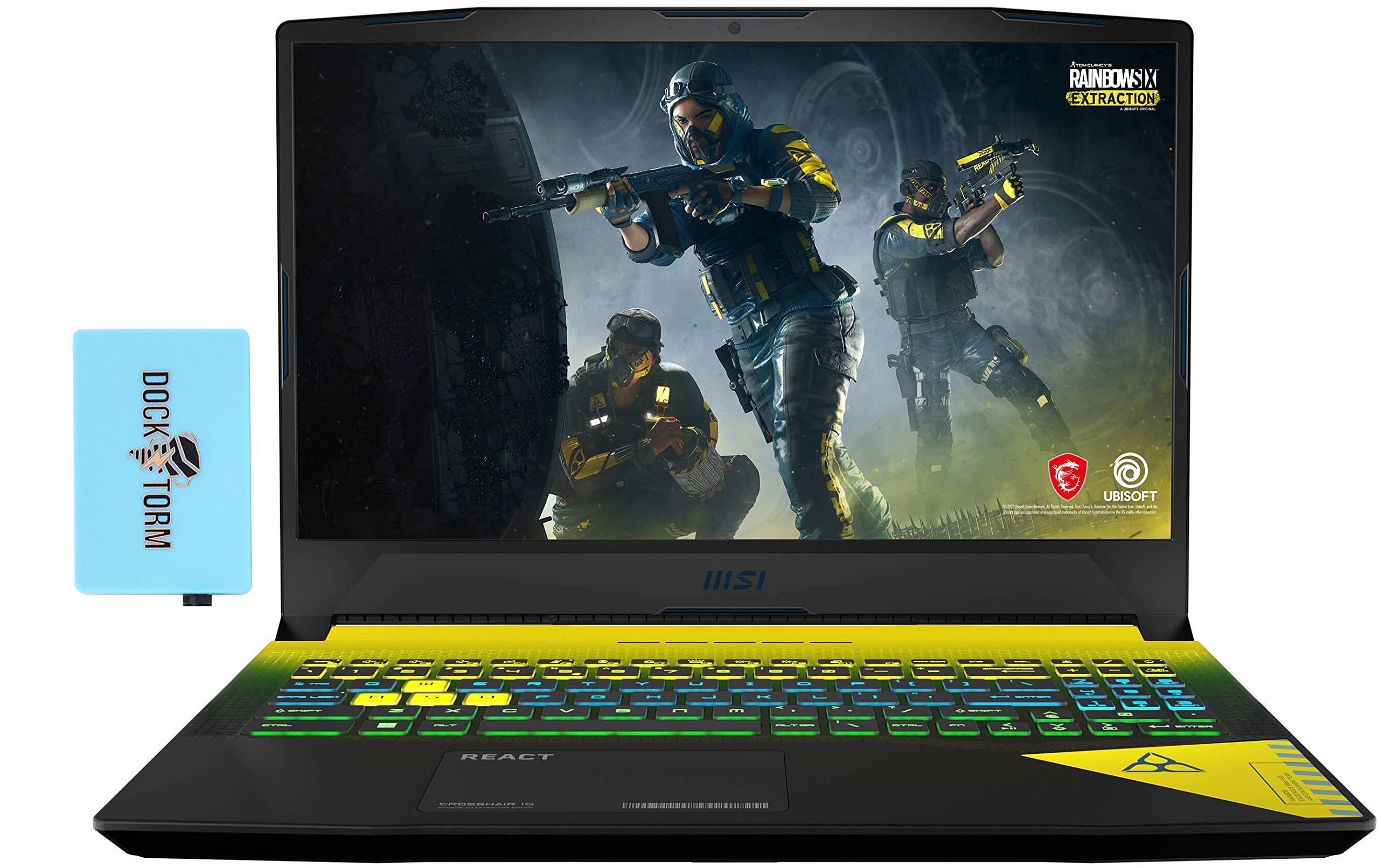 12th Gen MSI Rainbow 6 Special Edition Crosshair15 Gaming Laptop 15.6