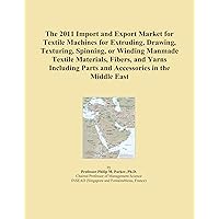 The 2011 Import and Export Market for Textile Machines for Extruding, Drawing, Texturing, Spinning, or Winding Manmade Textile Materials, Fibers, and ... Parts and Accessories in the Middle East