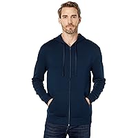Alternative Men's Hoodie, Eco-Cozy Fleece Full-Zip Hooded Sweatshirt