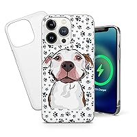 Pitbull Phone Case Dog Cover for iPhone 13 Pro, 12 Pro, 11 Pro, XR, XS, SE, 8, 7, 6 for Samsung A12, S20, S21, A40, A71, A51, for Huawei P20, P30 Lite A051_3