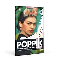 POPPIK Sticker Book Frida Kahlo Poster for Children - Fun, Educational Poster Kit