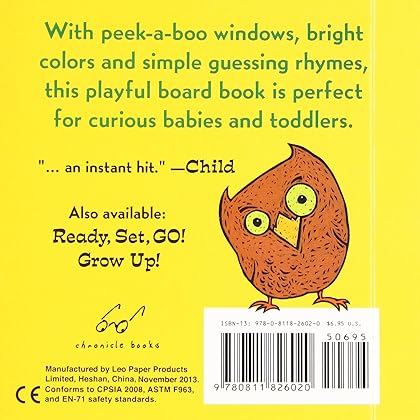 Peek-a Who? (Lift the Flap Books, Interactive Books for Kids, Interactive Read Aloud Books)
